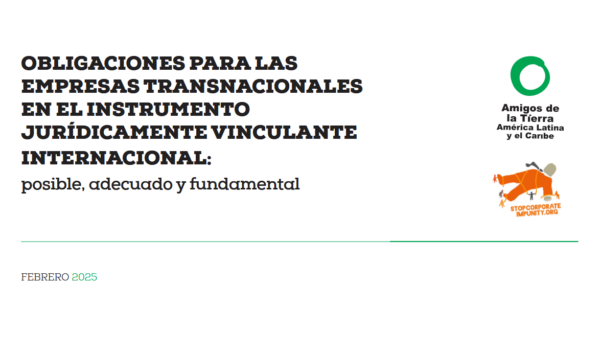 Obligations for transnational corporObligaciones de las empresas transnacionales en el instrumento jurídicamente vinculante: posibles, adecuadas y esenciales.ations in the Legally binding instrument: Possible, adequate and essential